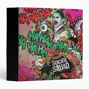 Suicide Squad Joker Character Graffiti Binder