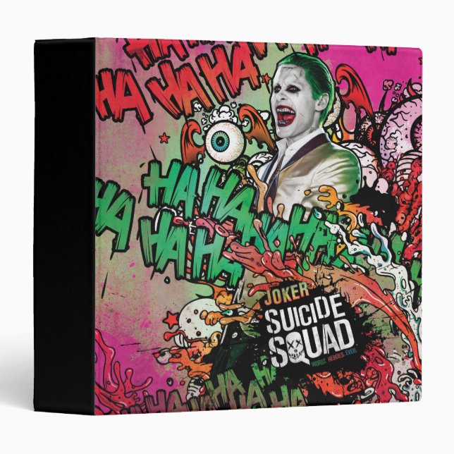Suicide Squad | Joker Character Graffiti Binder (Front/Spine)