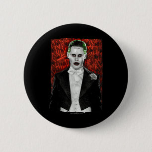 Suicide Squad Joker Dressed To Kill  2 Inch Round Button