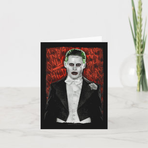 Suicide Squad Joker Dressed To Kill  Card