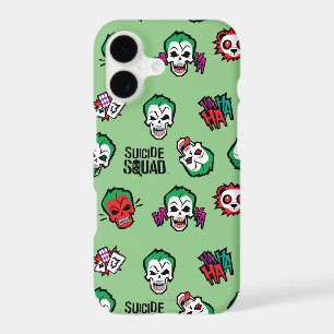 Suicide Squad Joker Emoji Pattern