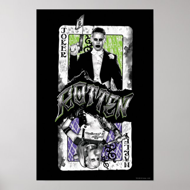 Suicide Squad | Joker & Harley Rotten Poster (Front)