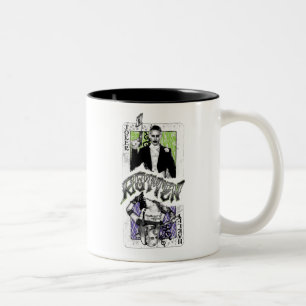Suicide Squad   Joker & Harley Rotten Two-Tone Coffee Mug