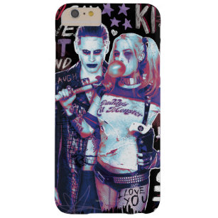 Suicide Squad   Joker & Harley Typography Photo Barely There iPhone 6 Plus Case