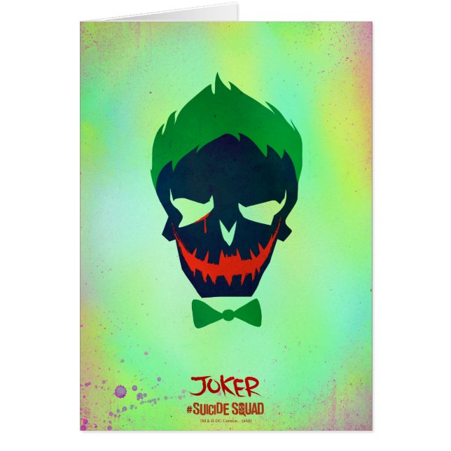 Suicide Squad | Joker Head Icon (Front)