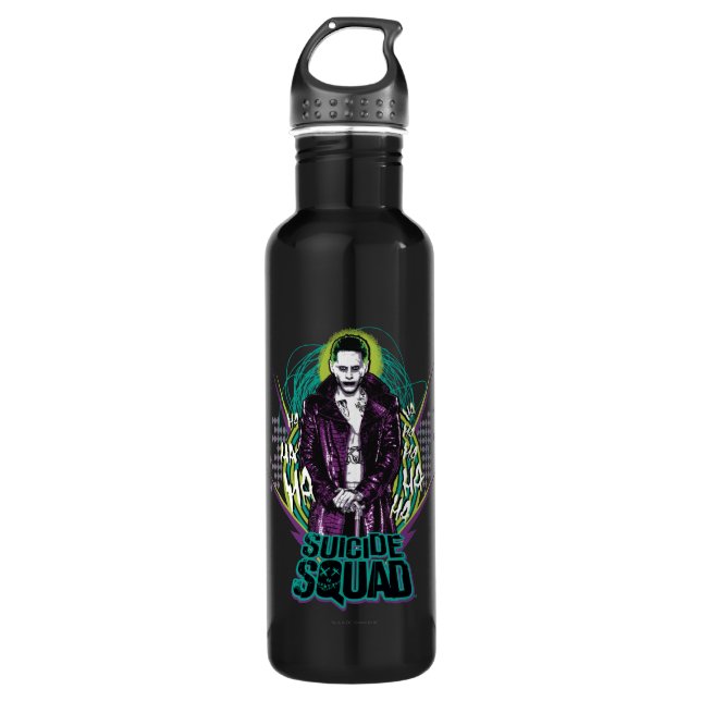 Suicide Squad | Joker Retro Rock Graphic 710 Ml Water Bottle (Front)