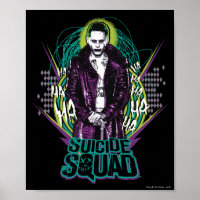 Suicide Squad | Joker Retro Rock Graphic
