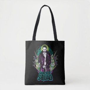 Suicide Squad   Joker Retro Rock Graphic Tote Bag