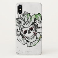 Suicide Squad | Joker Skull "All In" Tattoo Art