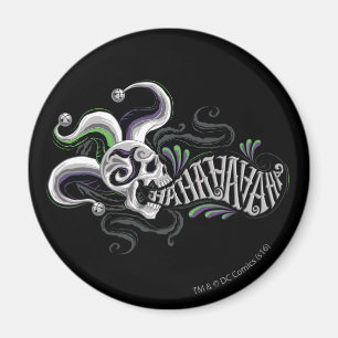 Suicide Squad   Joker Skull - Haha Magnet