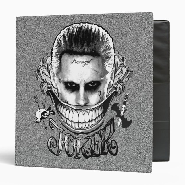 Suicide Squad | Joker Smile Binder (Front/Inside)