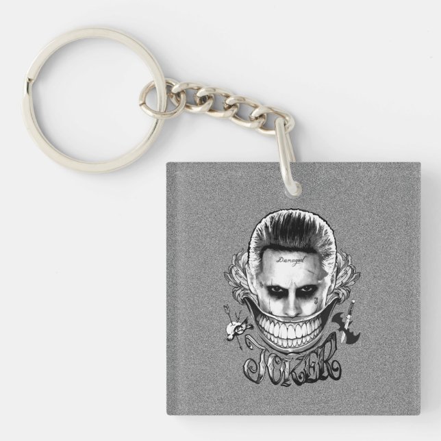 Suicide Squad | Joker Smile Keychain (Front)
