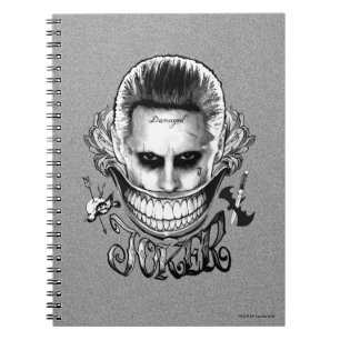 Suicide Squad Joker Smile Notebook