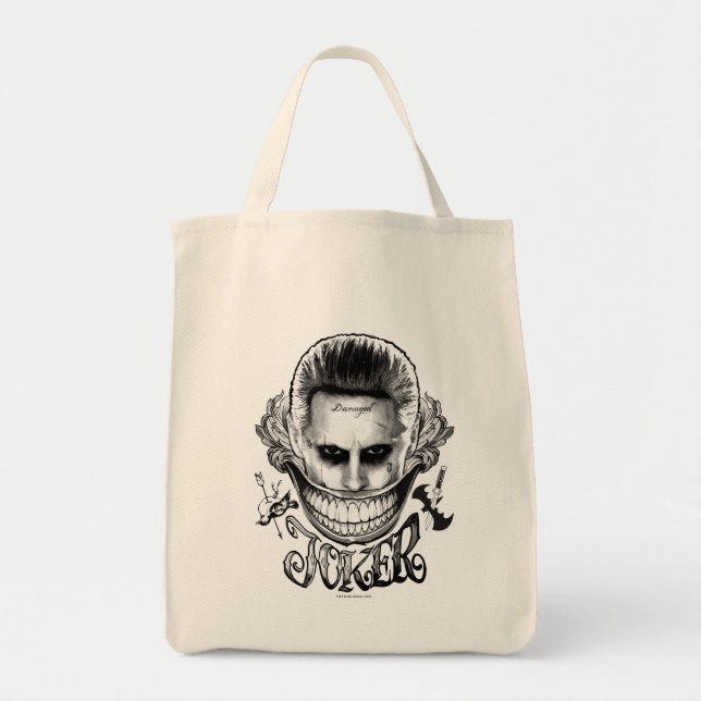 Suicide Squad | Joker Smile Tote Bag (Front)