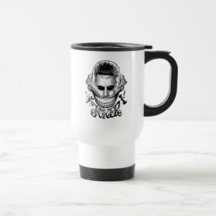 Suicide Squad Joker Smile Travel Mug