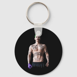 Suicide Squad Joker Stance Black  Keychain
