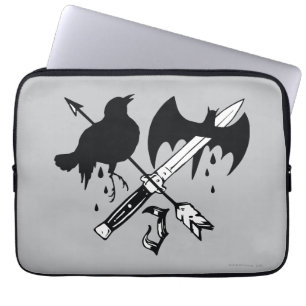 Suicide Squad   Joker Symbol Laptop Sleeve