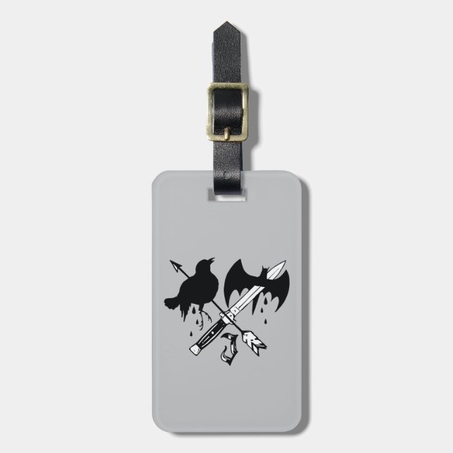 Suicide Squad | Joker Symbol Luggage Tag (Front Vertical)