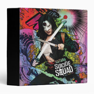 Suicide Squad Katana Character Graffiti Binder