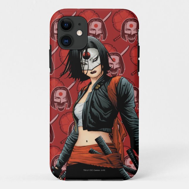 Suicide Squad | Katana Comic Book Art Case-Mate iPhone Case (Back)