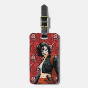 Suicide Squad   Katana Comic Book Art Luggage Tag
