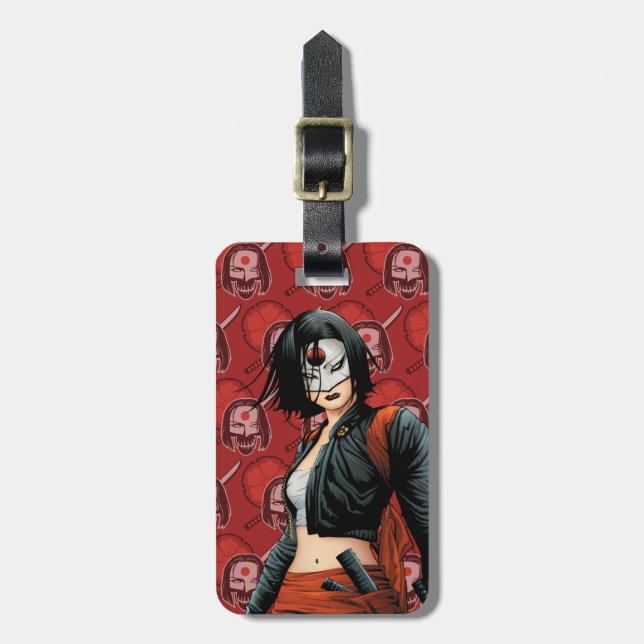 Suicide Squad | Katana Comic Book Art Luggage Tag (Front Vertical)