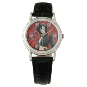 Suicide Squad Katana Comic Book Art Watch