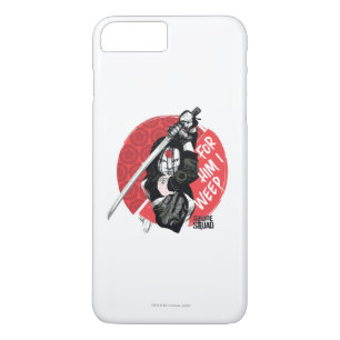 Suicide Squad   Katana "For Him I Weep" iPhone 8 Plus/7 Plus Case