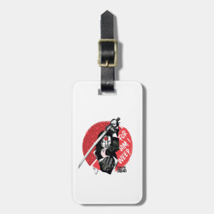 Suicide Squad   Katana "For Him I Weep" Luggage Tag