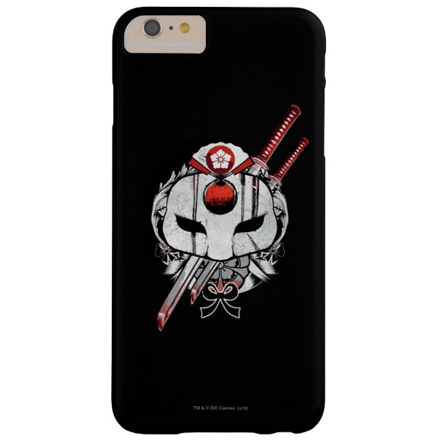 Suicide Squad | Katana Mask & Swords Tattoo Art Case-Mate iPhone Case (Back)