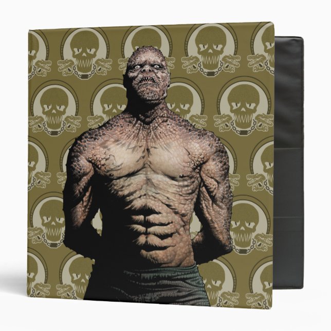 Suicide Squad | Killer Croc Comic Book Art Binder (Front/Inside)