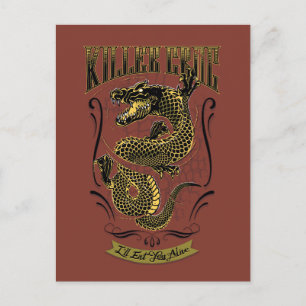 Suicide Squad Killer Croc Tattoo Postcard