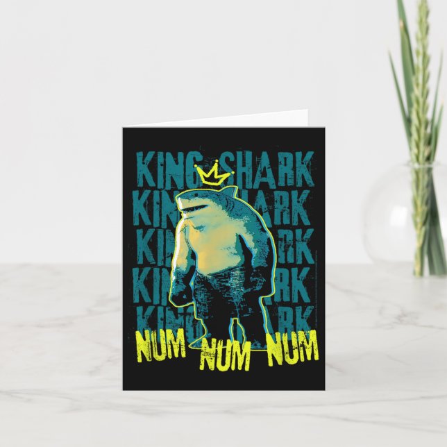 Suicide Squad King Shark Hero Num Num  Card (Front)
