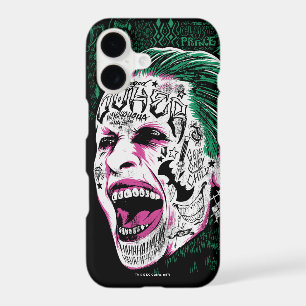 Suicide Squad   Laughing Joker Head Sketch