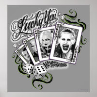 Suicide Squad | "Lucky You" Playing Cards