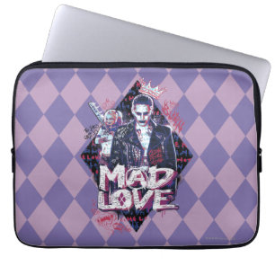 Suicide Squad   Mad Love Laptop Sleeve