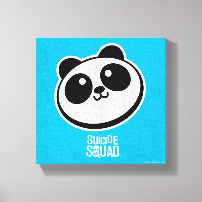 Suicide Squad | Panda Purveyors Logo Canvas Print (Front)