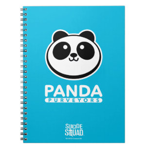 Suicide Squad   Panda Purveyors Logo Notebook