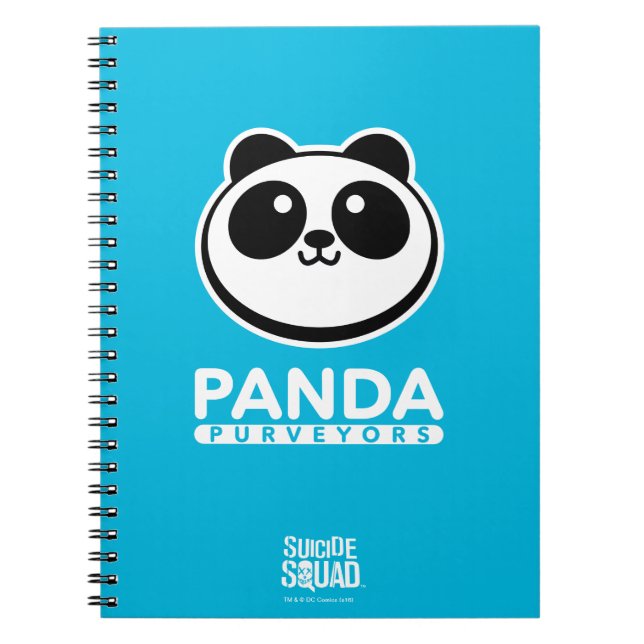 Suicide Squad | Panda Purveyors Logo Notebook (Front)