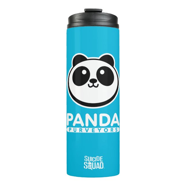 Suicide Squad | Panda Purveyors Logo Thermal Tumbler (Front)