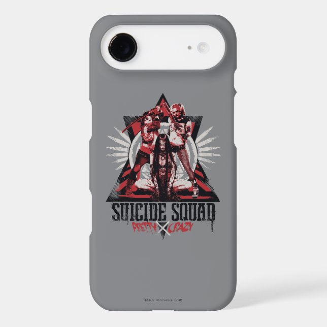 Suicide Squad | Pretty Crazy Squad Girls Case-Mate iPhone Case (Back)