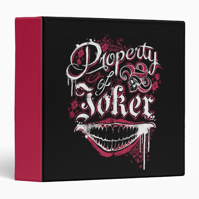 Suicide Squad | Property of Joker Binder (Front/Spine)