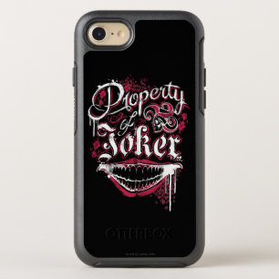 Suicide Squad   Property of Joker OtterBox Symmetry iPhone 8/7 Case