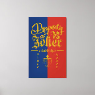 Suicide Squad Puddin Freaky Canvas Print