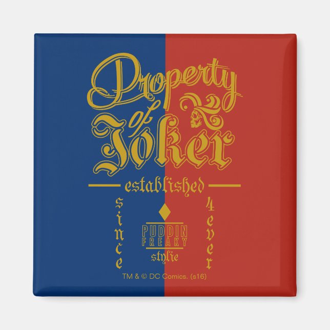 Suicide Squad | Puddin Freaky Magnet (Front)