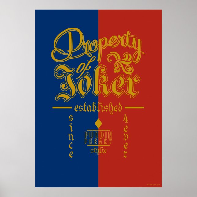 Suicide Squad | Puddin Freaky Poster (Front)