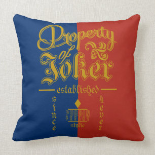 Suicide Squad Puddin Freaky Throw Pillow