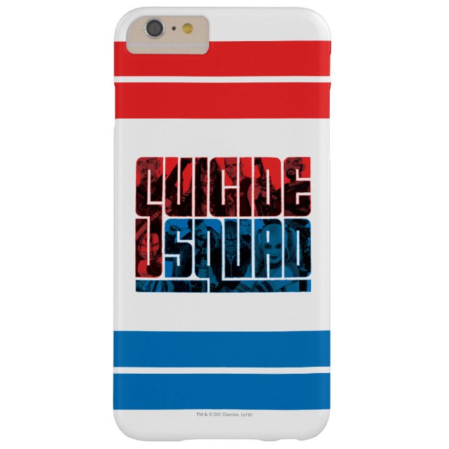 Suicide Squad | Red and Blue Logo Case-Mate iPhone Case (Back)