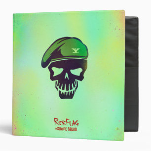 Suicide Squad   Rick Flag Head Icon Binder