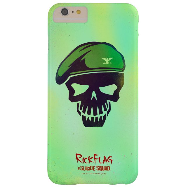 Suicide Squad | Rick Flag Head Icon Case-Mate iPhone Case (Back)